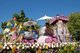 Thailand: Decorated flower float, Chiang Mai Flower Festival Parade, Chiang Mai, northern Thailand